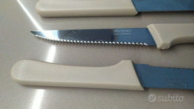 Set coltelli acciaio inox