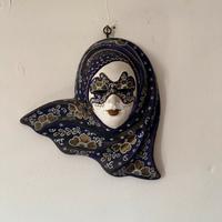 Maschere veneziane in ceramica