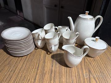 Seltmann Weiden Bavaria servizio caffe bordo oro