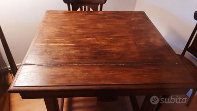 tavolo stile arte povera