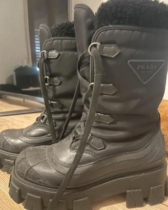 Anfibi Prada Monolit