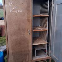 armadietto in metallo h 170x47x100