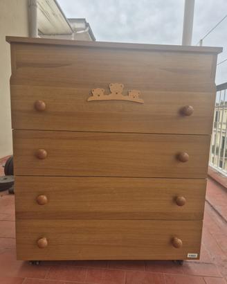 Fasciato cassettiera Mibb in legno