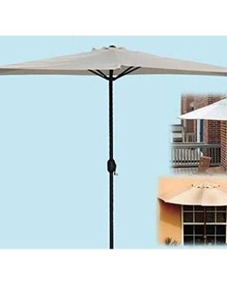 Ombrellone alluminio mezza luna 300cm