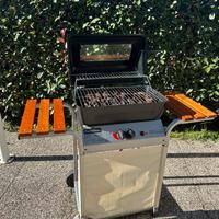 Barbecue a gas