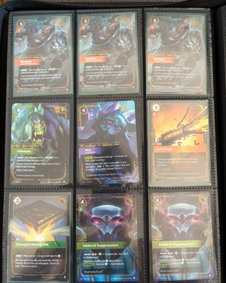Carte riftbound  - collezione in bulk