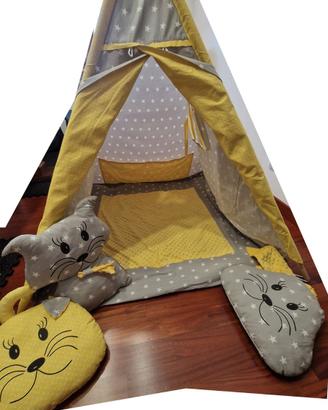 Tenda indiana teepee per bambini