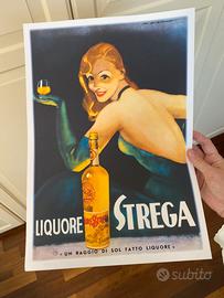 Poster stampa liquore strega quadro Campari