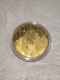 Moneta Portafortuna Cleopatra Stella di David