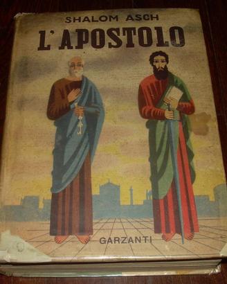 L'APOSTOLO SHALOM ASCH 1950 1°EDIZIONE GARZANTI
