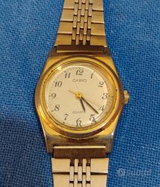 Orologio Casio Quarzo Vintage Oro Donna