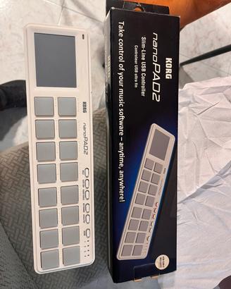 Korg nanopad2 usb controller