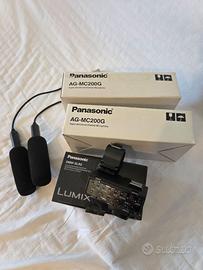 Panasonic adattatore e doppio microfono