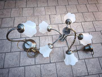 lampadario e abat-jour