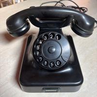 Telefono In Bachelite  Vintage Siemens