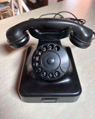 Telefono In Bachelite  Vintage Siemens