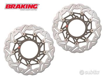 Kit 3 dischi freno wave + pastiglie ktm 990
