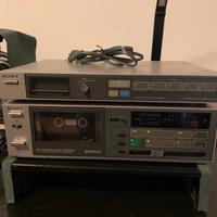 RIBASSO-Sony, sintonizzatore e piastra deck