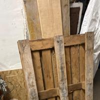 Bancale in legno + tavola da ponte