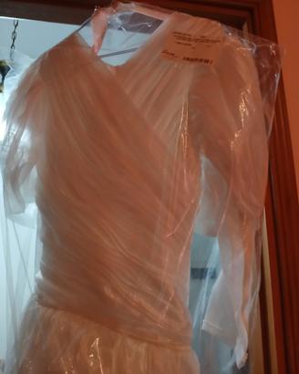 Abito bianco da sposa