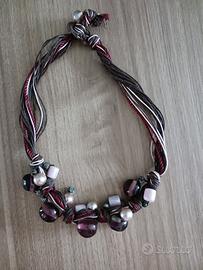 Parure collana e orecchini