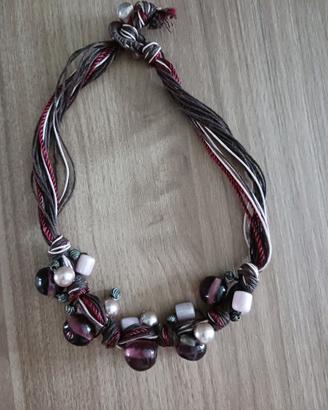 Parure collana e orecchini
