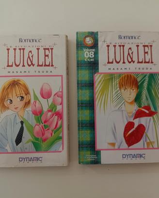 Le situazioni di Lui e Lei 1 e 8 ed. dynamic manga