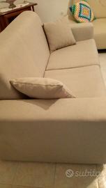 Divano letto 2 posti mai usato