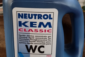 Disgregante wc chimico