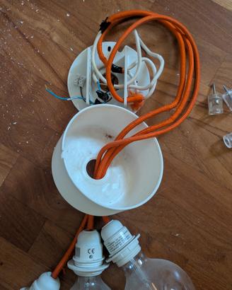 lampadario a sospensione creative cable