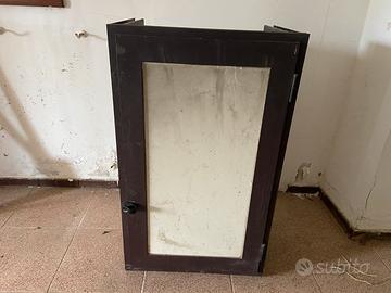 Box in alluminio pvc caldaia 64x107x43