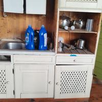 mobile cucina + mobile con lavello