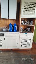 mobile cucina + mobile con lavello