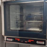 Forno ventilato 6 teglie e pentola gas brasiera