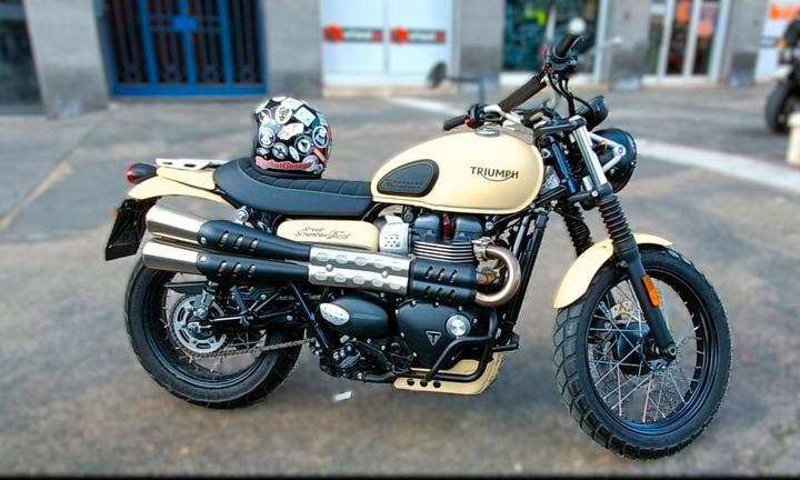 Triumph Scrambler km 5800