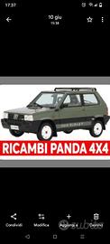 RICAMBI E ACCESSORI FIAT PANDA MODELLO 4X4 