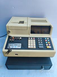 Registratore di cassa vintage Omron mod. 548
