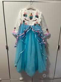 Costume carnevale bambina unicorno