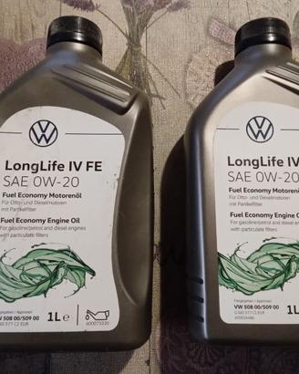 Olio Motore 0W - 20 originale Volskwagen