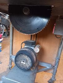 Taglia legna elettrica con disco nuovo 