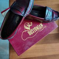 mocassini da donna colore bordeaux, numero 35