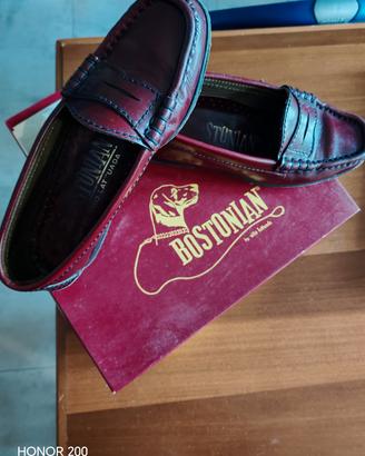 mocassini da donna colore bordeaux, numero 35