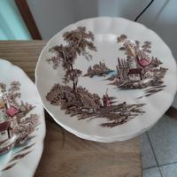 Servizio piatti inglese dolce dessert Johnson Bros