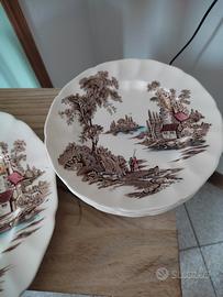 Servizio piatti inglese dolce dessert Johnson Bros