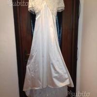 Vestito da sposa in seta