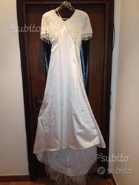 Vestito da sposa in seta