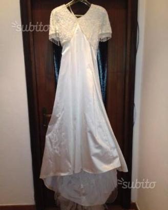 Vestito da sposa in seta