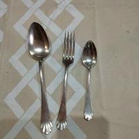 set forchette, cucchiaio, cucchiaino da caffè 
