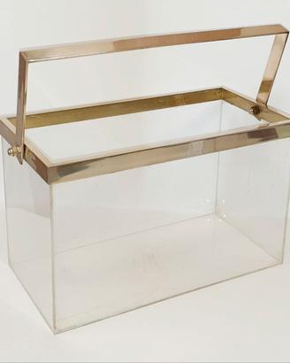 Portariviste VINTAGE '70 design stile Willy Rizzo