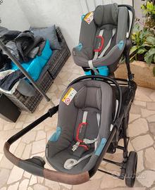 Trio gemellare brevi,ovetti Cibex